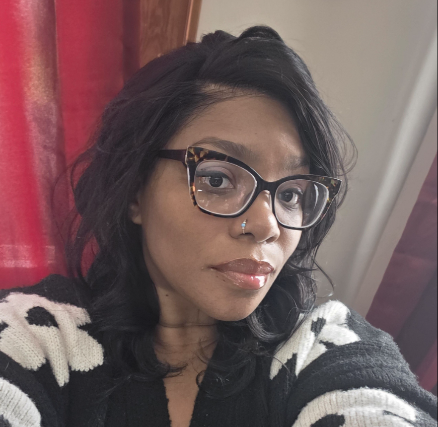 Portrait of Chantell McDaniel, co-founder of KRS Art